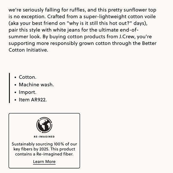 Ruffle-sleeve cotton voile top in Fuchsia Violet - Picture 7 of 8